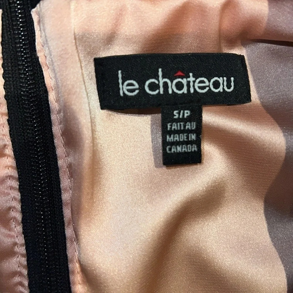 Le Chateau Black DoubleBreasted Virgin Wool Shirt Dress SZ Small - Picture 5 of 17